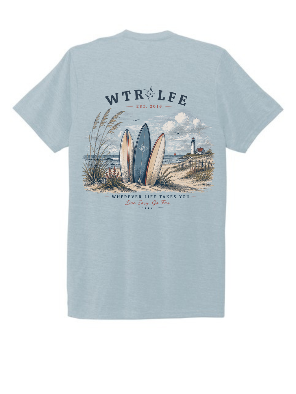 Dune Tri-Blend Comfort Graphic T-Shirt