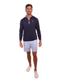 Long Beach Quarter Zip Ultra Soft Lightweight