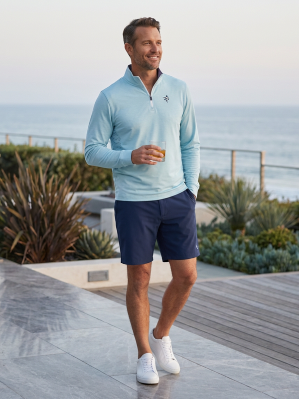 Monterey Performance Quarter Zip - Back