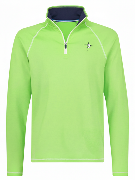 【NEW】SAVER CROSS beyondbackzip 3mmジャージ New Harbor Performance Quarter Zip Green Soft Brushed Poly Spandex