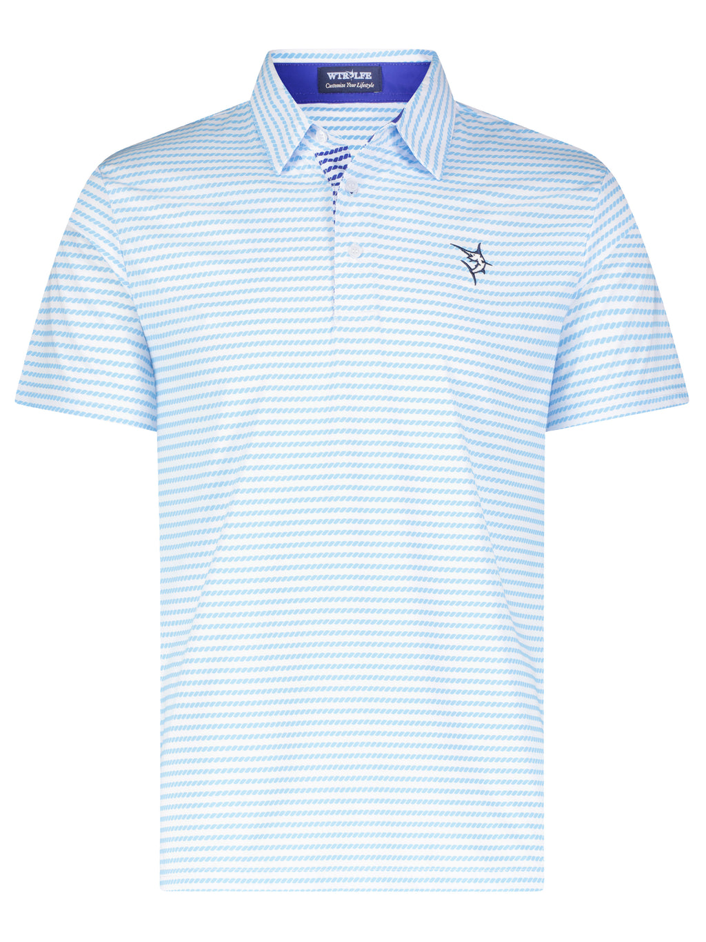 Dockline Striped Polo