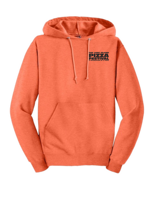 PIZZA Hoodie Coral Heather