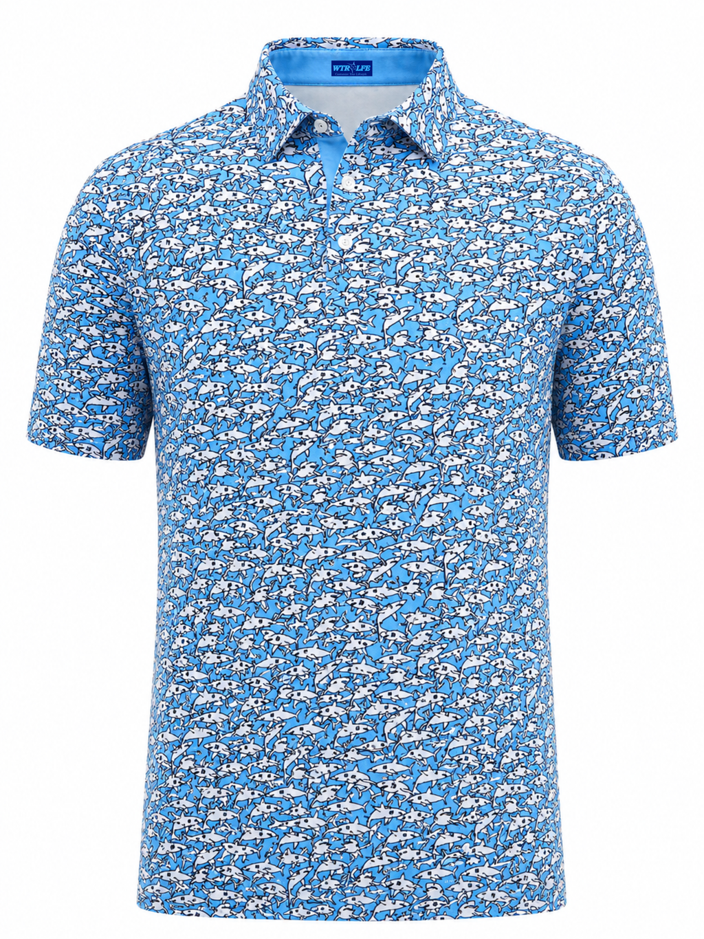 Shark Frenzy Performance Polo