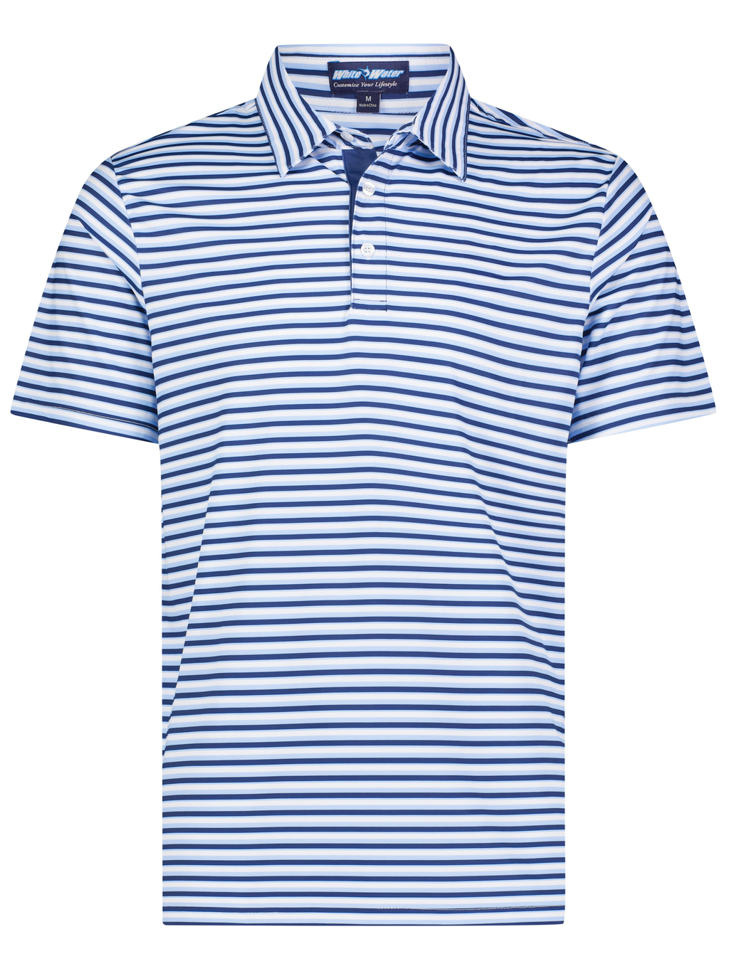 Atlantic Stripe CoastalFlex™ Performance Polo