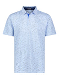 Tuna Performance Polo Light Blue Navy