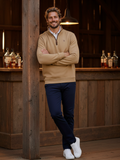 Waterville Quarter Zip Luxury Knit