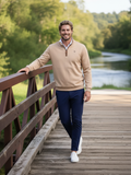 Waterville Quarter Zip Luxury Knit
