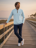 Waterville Quarter Zip Luxury Knit