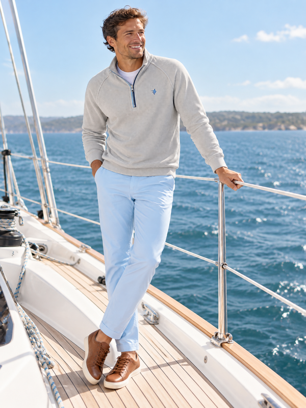 Watch Hill Waffle Fleece Pullover
