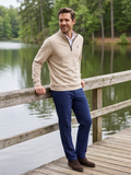 Waterville Quarter Zip Luxury Knit