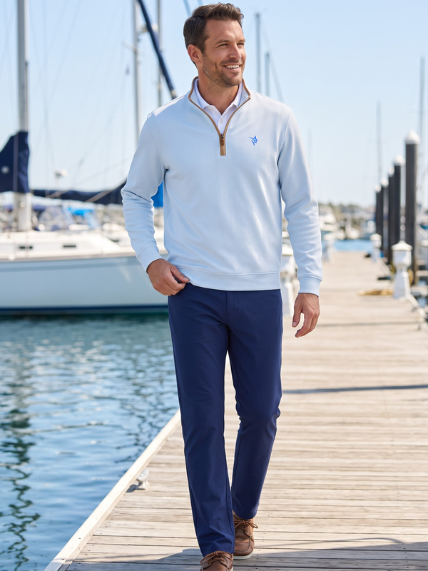 Waterville Quarter Zip Luxury Knit
