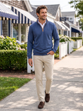 Waterville Quarter Zip Luxury Knit