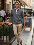 Waterville Quarter Zip Luxury Knit