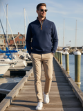 Waterville Quarter Zip Luxury Knit
