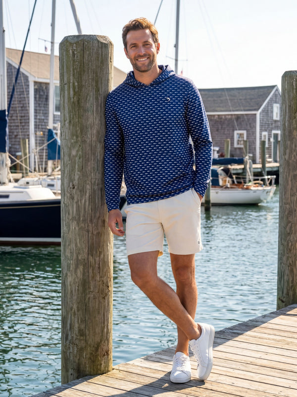 Sandbar CoastalFlex™ Hoodie - Back