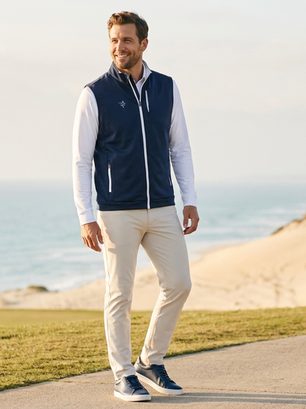 Harborside Full Zip Vest