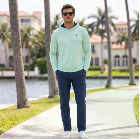 Sandbar CoastalFlex Hoodie - Back