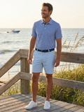 Atlantic Stripe CoastalFlex™ Performance Polo