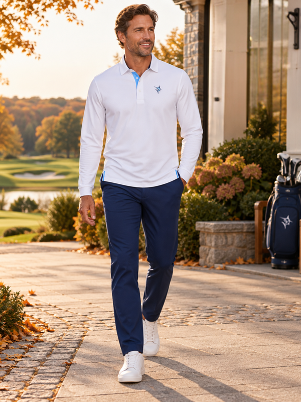 Coastal Long Sleeve Polo