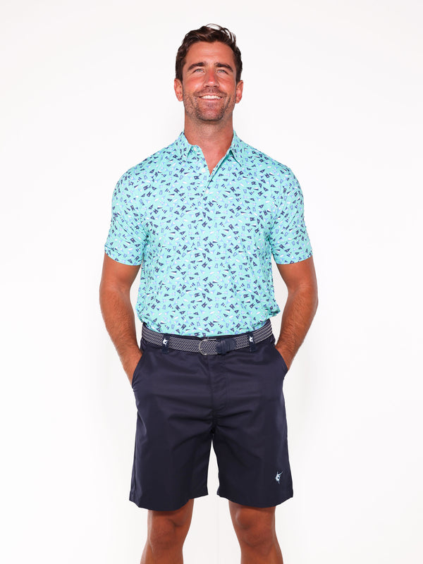 Burgee Print Polo