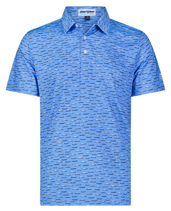 Boat Print Polo